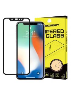   iPhone 11 iPhone XR Kijelzővédő Üveg Tempered Glass Full 3D Fekete