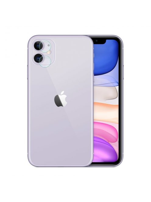 iPhone 11 Lencsevédő Tempered Glass