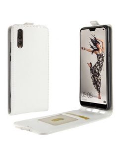 Huawei P20 Flip Tok Mágneses Fehér