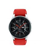 Szilikon Óraszíj - Pótszíj Samsung Galaxy Watch 46mm - Sport Style Series Piros