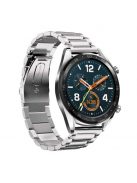 Huawei Watch GT Fémszíj Pótszíj - Óraszíj Ezüst