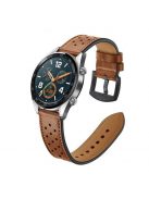 Huawei Watch GT Bőr Pótszíj - Óraszíj Barna