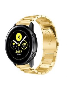   Samsung Galaxy Watch Active Pótszíj Óraszíj SM-R500 Fémszíj - Arany