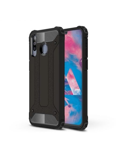 Samsung Galaxy M30 Ütésálló Armor Tok Guard Series 2in1 Fekete