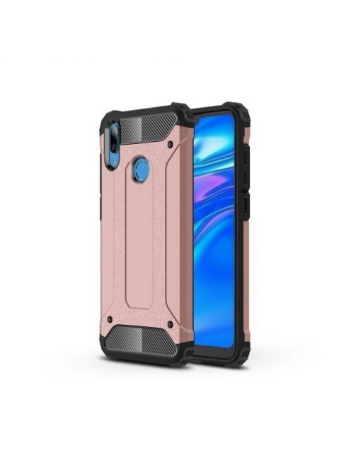 Huawei Y7 (2019) Ütésálló Armor Tok Guard Series 2in1 Rózsaarany