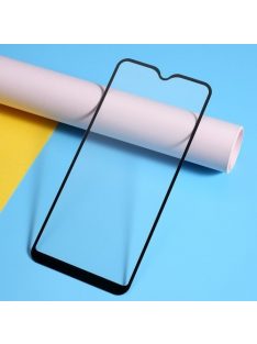   Samsung Galaxy A20e Kijelzővédő Üveg - Tempered Glass -FULL Size- 3D Fekete