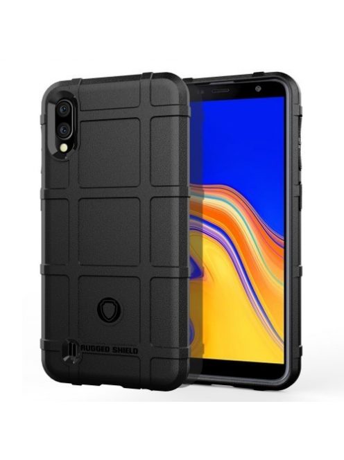 Samsung Galaxy A10 Ütésálló Tok Anti-Shock Series Rugged Shield -RMPACK- Fekete