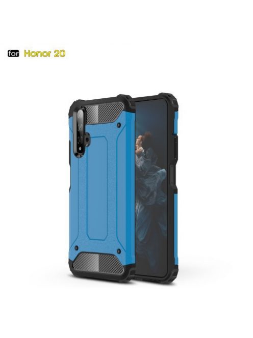 Huawei Honor 20 Ütésálló Armor Tok Guard Series 2in1 Világoskék