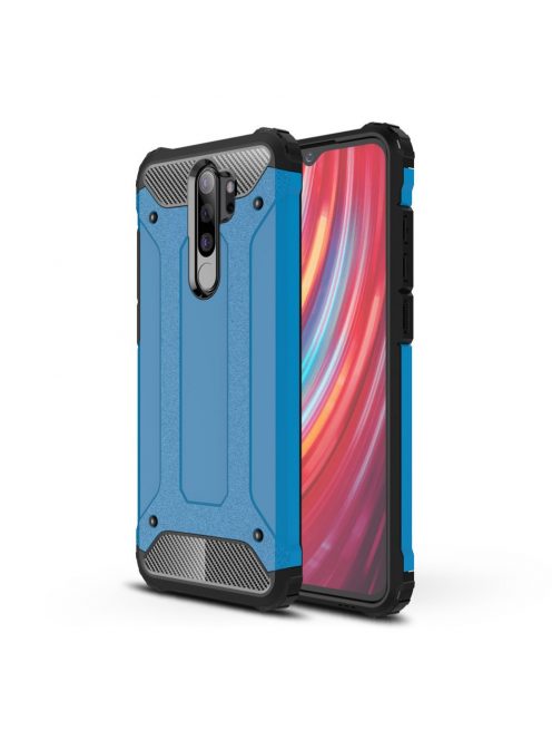 RMPACK Xiaomi Redmi Note 8 Pro Ütésálló Armor Tok Guard Series 2in1 Világoskék