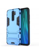 RMPACK Xiaomi Redmi Note 8 Pro 2in1 Tok Ütésálló - Kitámasztható TPU Hybrid Világoskék