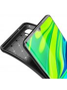 RMPACK Xiaomi Mi Note 10 / Mi Note 10 Pro Tok Szilikon TPU Carbon Fiber - Karbon Minta Fekete