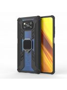 RMPACK Xiaomi Poco X3 Ütésálló Hybrid Tok PC TPU Warrior Style Fekete