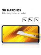 RMPACK Xiaomi Poco X3 Kijelzővédő Üvegfólia Tempered Glass -Full Size-