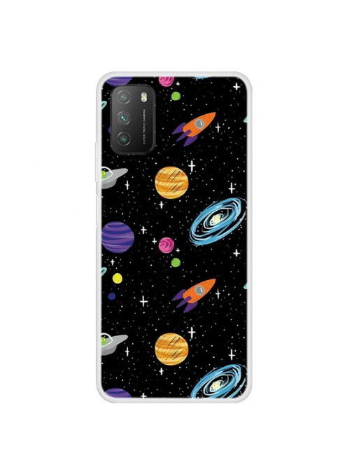 RMPACK Xiaomi Poco M3 Szilikon Tok Mintás TPU HappySeries CS06