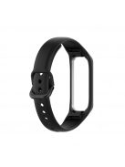 RMPACK Samsung Galaxy Fit 2 Óraszíj SM-R220 Pótszíj Szilikon Sport Style Szíj Fekete