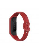 RMPACK Samsung Galaxy Fit 2 Óraszíj SM-R220 Pótszíj Szilikon Sport Style Szíj Piros