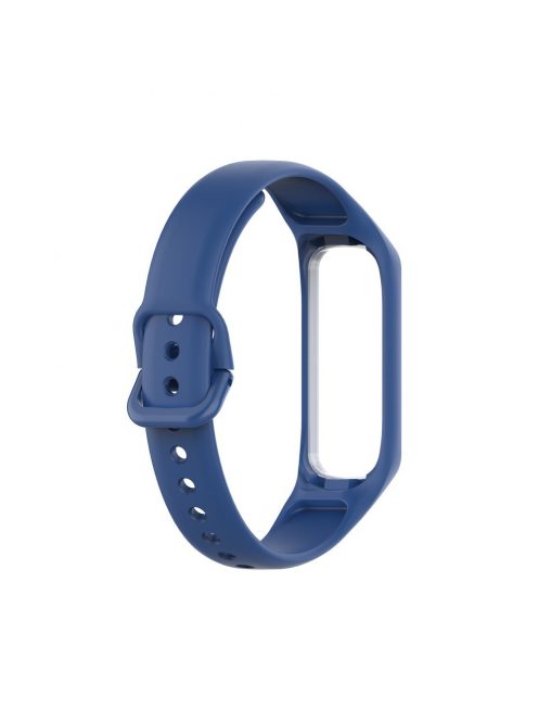 RMPACK Samsung Galaxy Fit 2 Óraszíj SM-R220 Pótszíj Szilikon Sport Style Szíj Sötétkék