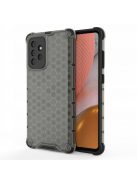 RMPACK Samsung Galaxy A72 5G Ütésállókivitel Szilikon Tok Honeycomb Shock-Proof TPU Fekete