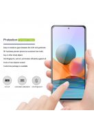 RMPACK Xiaomi Redmi Note 10 Üvegfólia AMORUS FullSize-FullGlue Képernyővédő Tempered Glass