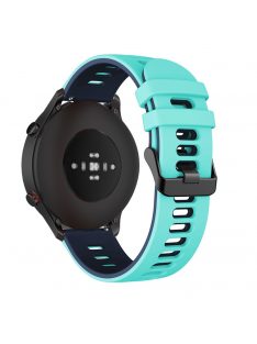   RMPACK Xiaomi Mi Watch Óraszíj Szilikon Pótszíj Sport Style Cián/Sötétkék