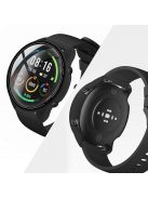 RMPACK Xiaomi Mi Watch Védőkeret Protetive Cover 2in1 Üvegfóliával Tempered Glass 2in1 Fekete