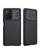 RMPACK Xiaomi 11T / 11T Pro Nillkin Tok CamShield Kameravédővel Ütésállókivitel Fekete