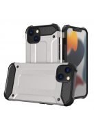 iPhone 13 Mini Armor Tok 2in1 Ütésállókivitel Hybrid Rugged RMPACK Ezüst