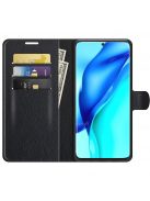 RMPACK Huawei P50 Pro Notesz Tok Business Series Kitámasztható Bankkártyatartóval Fekete