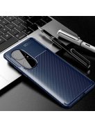 RMPACK Huawei P50 Pro Tok Szilikon TPU NEW Carbon Fiber - Karbon Minta Kék