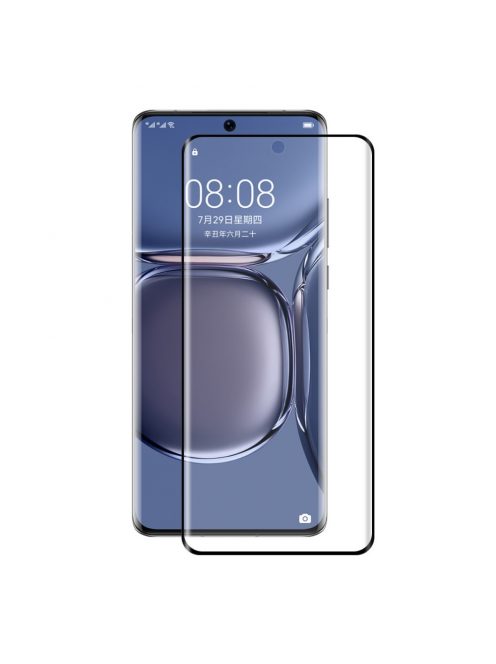 RMPACK Huawei P50 Pro Üvegfólia Tempered Glass Kijelzővédő FullSize 3D 9H