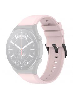   RMPACK Xiaomi Watch S1 / Watch S1 Active Óraszíj Pótszíj Szilikon Szíj Nature Type Rózsaszín