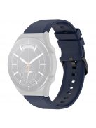 RMPACK Xiaomi Watch S1 / Watch S1 Active Óraszíj Pótszíj Szilikon Szíj Nature Type Sötétkék