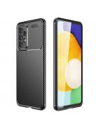 RMPACK Samsung Galaxy A33 5G Tok Szilikon TPU NEW Carbon Fiber - Karbon Minta Fekete