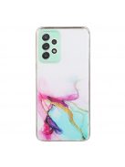 RMPACK Samsung Galaxy A33 5G Szilikon Tok Mintás Colorful Style Marble TPU A02