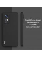 RMPACK Xiaomi 12/12X Szilikon Tok IMAK UC-4 Soft TPU Kameralencse Védelemmel Fekete