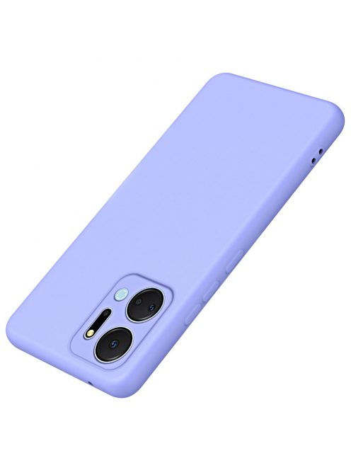 RMPACK Honor X7a Szilikon Tok Lens Protector TPU Lila