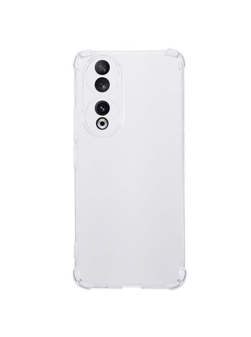 RMPACK Honor 90 5G Szilikon Tok TPU Kamera Lencse Védelemmel Corners Safe Áttetsző 