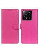 RMPACK Xiaomi 13T / 13T Pro Notesz Tok Kártyatartóval Pink