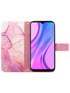 RMPACK Xiaomi 13T 5G / 13T Pro 5G Notesz Tok Márvány Mintás Kitámasztható - Kártyatartóval Marble Series A01