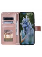 RMPACK Xiaomi 13T 5G / 13T Pro 5G Notesz Tok Mintás Mandala Style Kitámasztható Bankkártyatartóval Rózsaarany