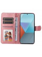 RMPACK Xiaomi Redmi Note 13 Pro 5G Notesz Tok Business Series V2 Kitámasztható Bankkártyatartóval Rózsaarany