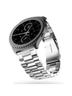   Samsung Gear S3 Classic / Frontier Óraszíj - Pótszíj Fémszíj Ezüst