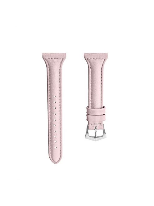 18mm Genuine Leather Watch Band Strap for Xiaomi Mi Watch - Pink