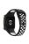 28mm Silicone Watch Strap for Xiaomi Redmi Watch 3 / Mi Watch Lite 3 , Dual-color Smart Band Strap - Black / White