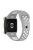 28mm Silicone Watch Strap for Xiaomi Redmi Watch 3 / Mi Watch Lite 3 , Dual-color Smart Band Strap - Grey / White