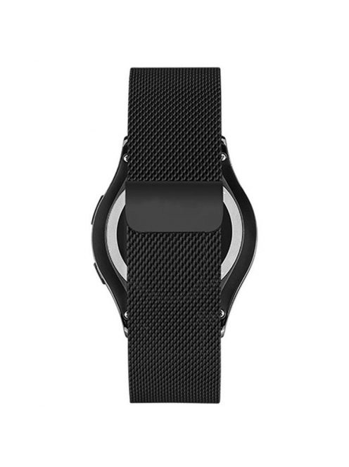 20mm Magnetic Milanese Loop Metal Watch Band for Huawei Watch 2 - Black