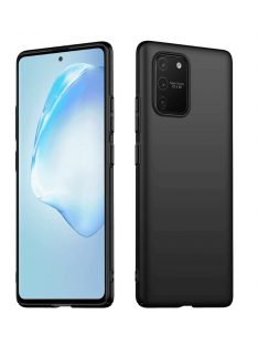 Samsung Galaxy S10 Lite Szilikon Tok TPU Fekete